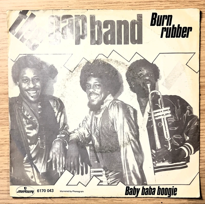 The Gap Band - Burn Rubber / Baby Baba Boogie 7" Vinyl Single Mercury 197