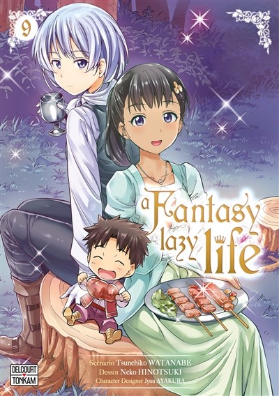 DELCOURT / TONKAM A Fantasy Lazy Life  (French) 09 by Tsunehiko Watanabe 2021