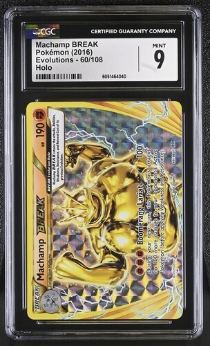 CGC 9 MACHAMP BREAK 60 EVOLUZIONI XY POKEMON COME NUOVO