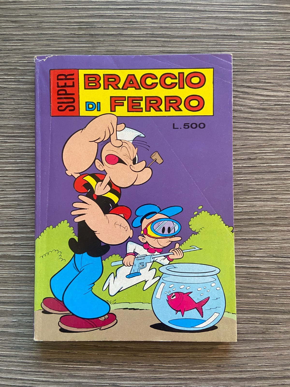 Super Braccio Di Ferro N.75 anno 1979 - ed.Metro  Ottimo ++