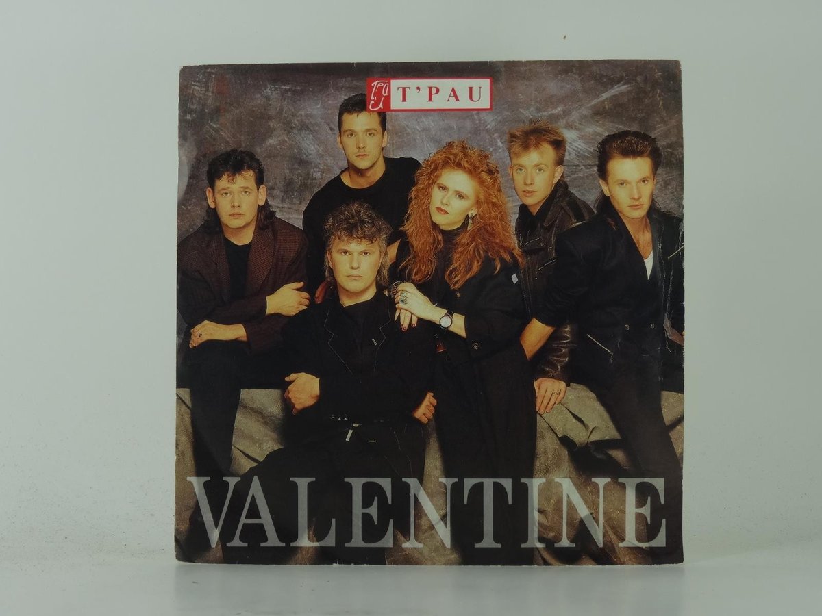 T'PAU VALENTINE (3) (34) 2 Track 7" Single plus Picture Sleeve SIREN RECORDS