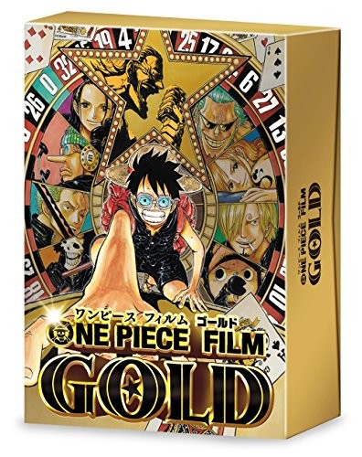 ONE PIECE FILM GOLD DVD GOLDEN prima EDIZIONE LIMITATA Giappone forma libro JP