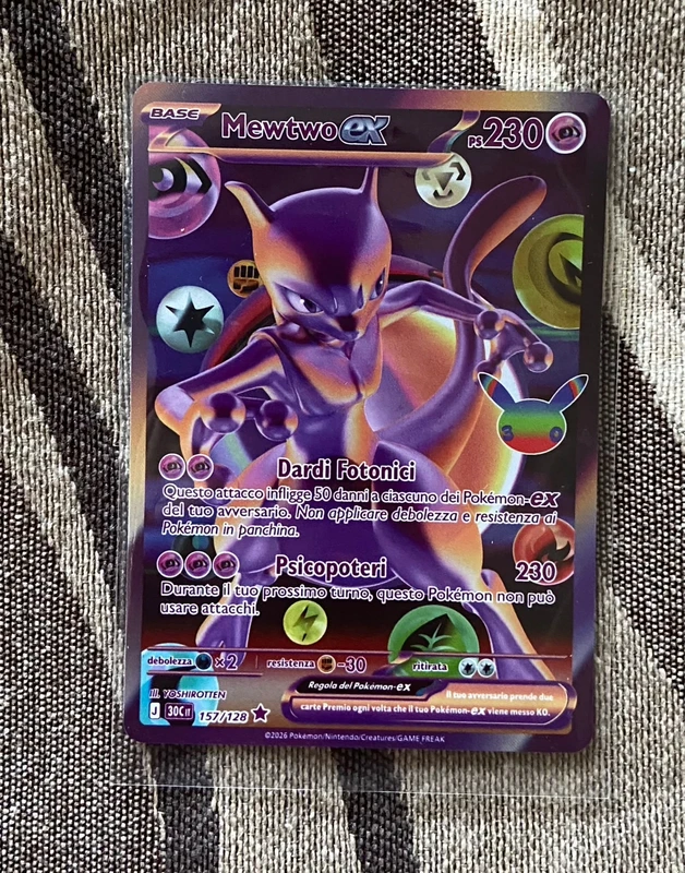 Mewtwo Ex 30th