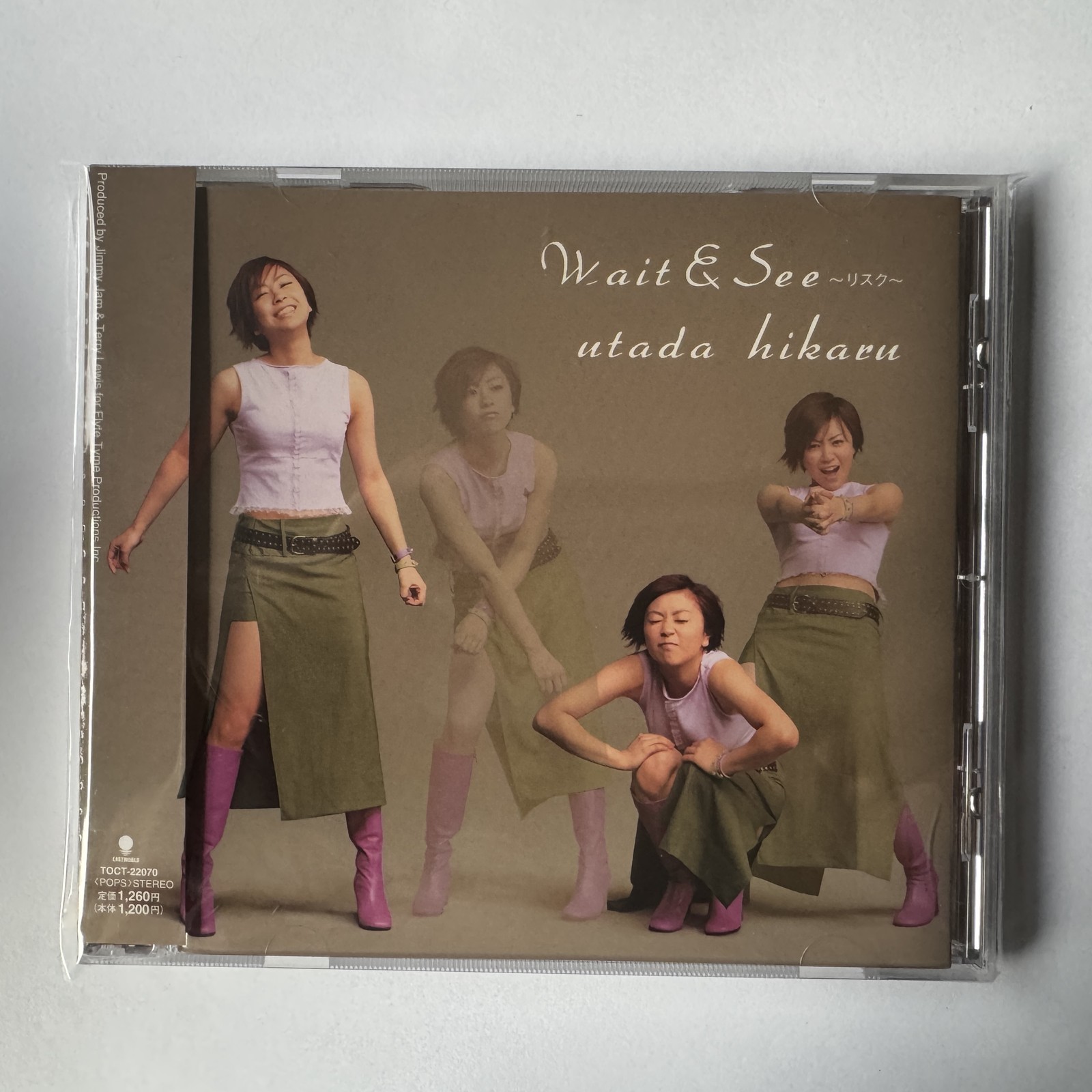 Utada Hikaru - Wait & See ~リスク~ CD, Maxi Eastworld 2000 Electronic, Rock,