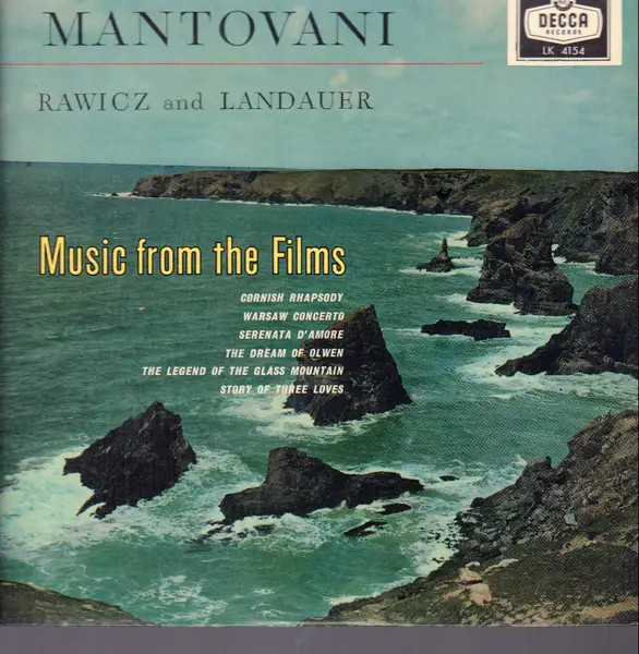 LP Mantovani And His Orchestra With Rawicz & Landauer Play Music Dal Film