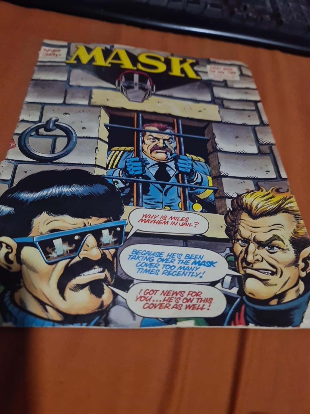 M.A.S.K. Comic No. 64 – 2 July 1988 – Fleetway Vintage 80s MASK – Miles Mayhem