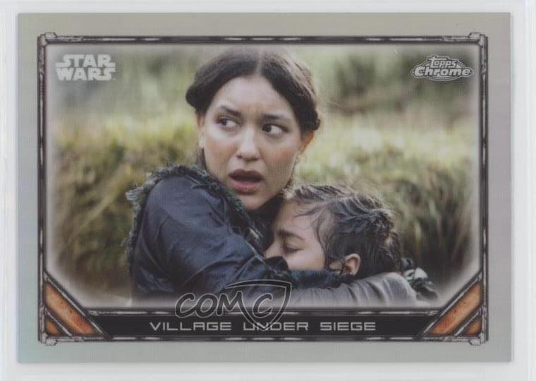 2022 Topps Chrome Star Wars The Mandalorian Beskar Edition Rifrattore #S1-20 4p5