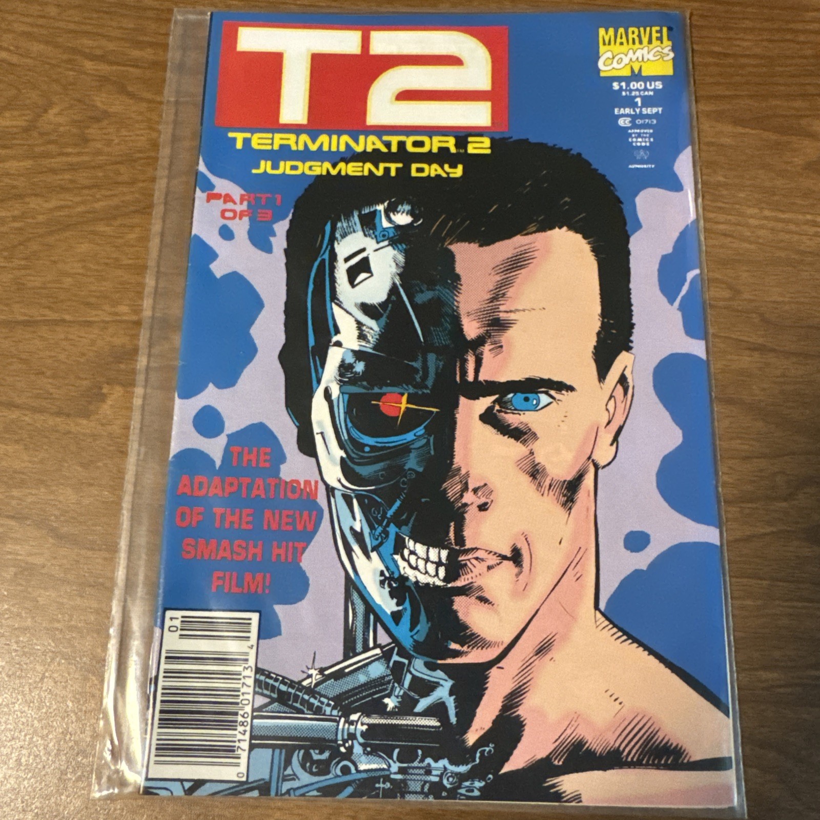 Marvel Comics Terminator 2: Il Giorno del Giudizio #1 Parte 1 di 3 1991 Edizione Singola