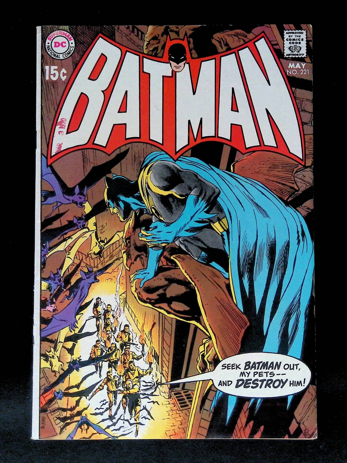 1970 Batman 221 DC