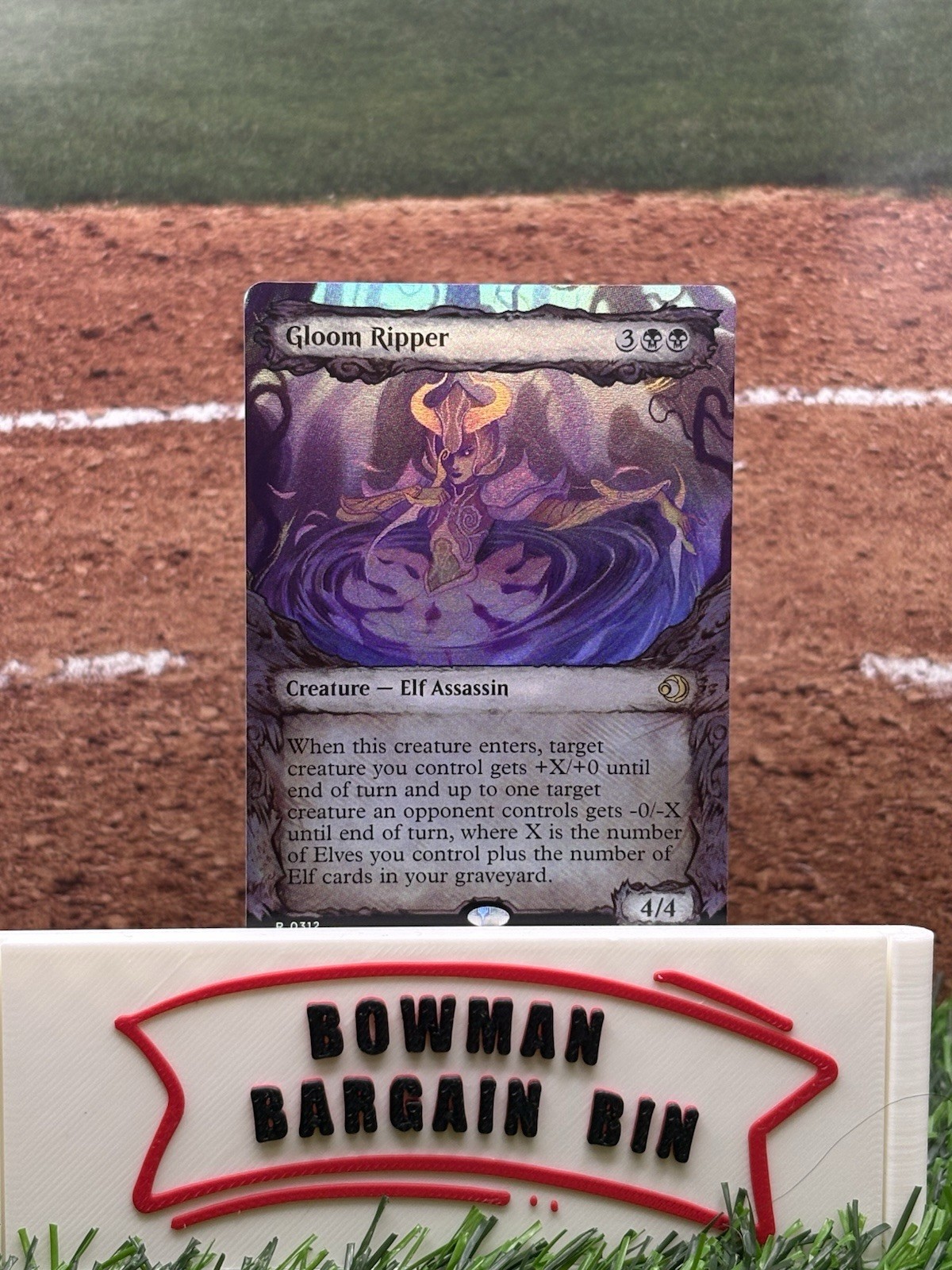 Gloom Ripper (Showcase) Lorwyn Eclipsed Foil Rare 0312