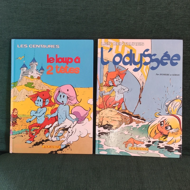 2 tomes Aurore et Ulysse - Les centaures de Seron