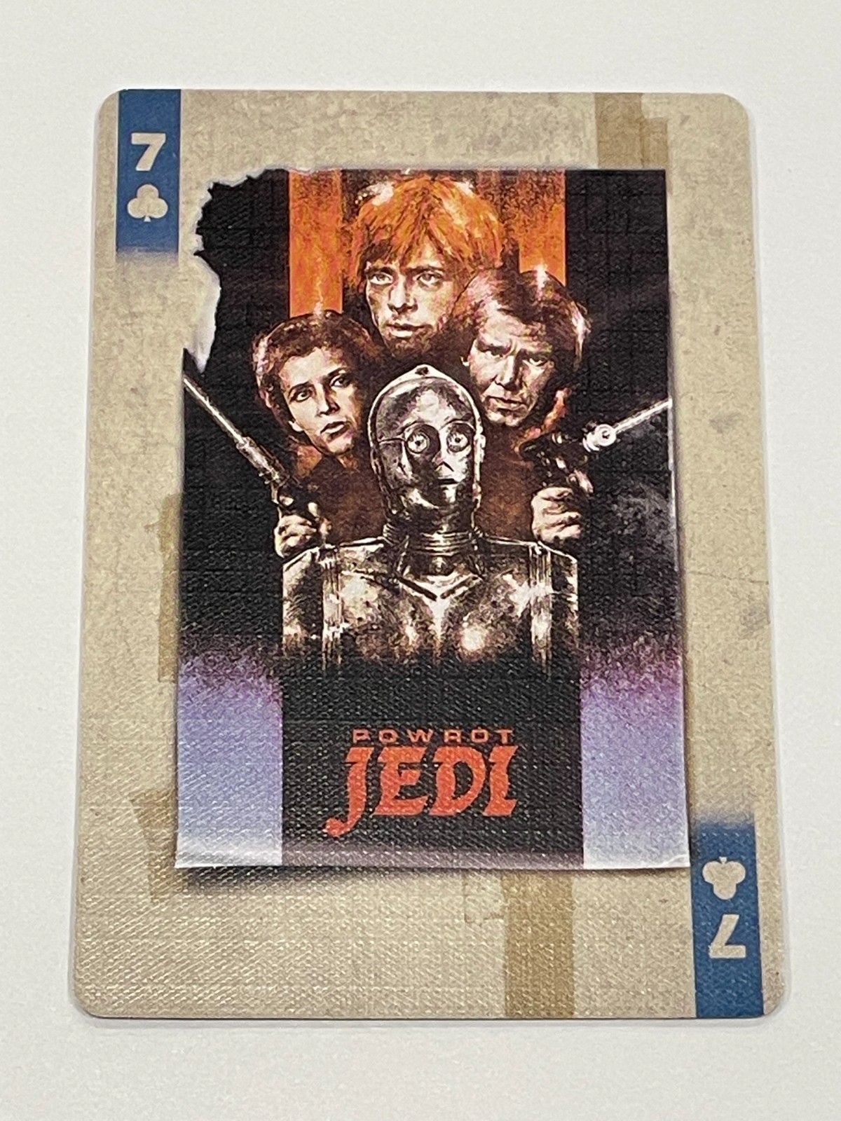 Cartolina Poster Film Aquarius Star Wars - Il Ritorno dello Jedi - Sette di Club