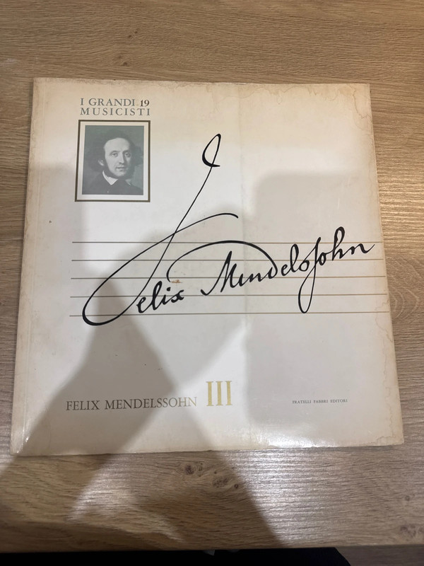 Vinile 33 giri mendelssohn