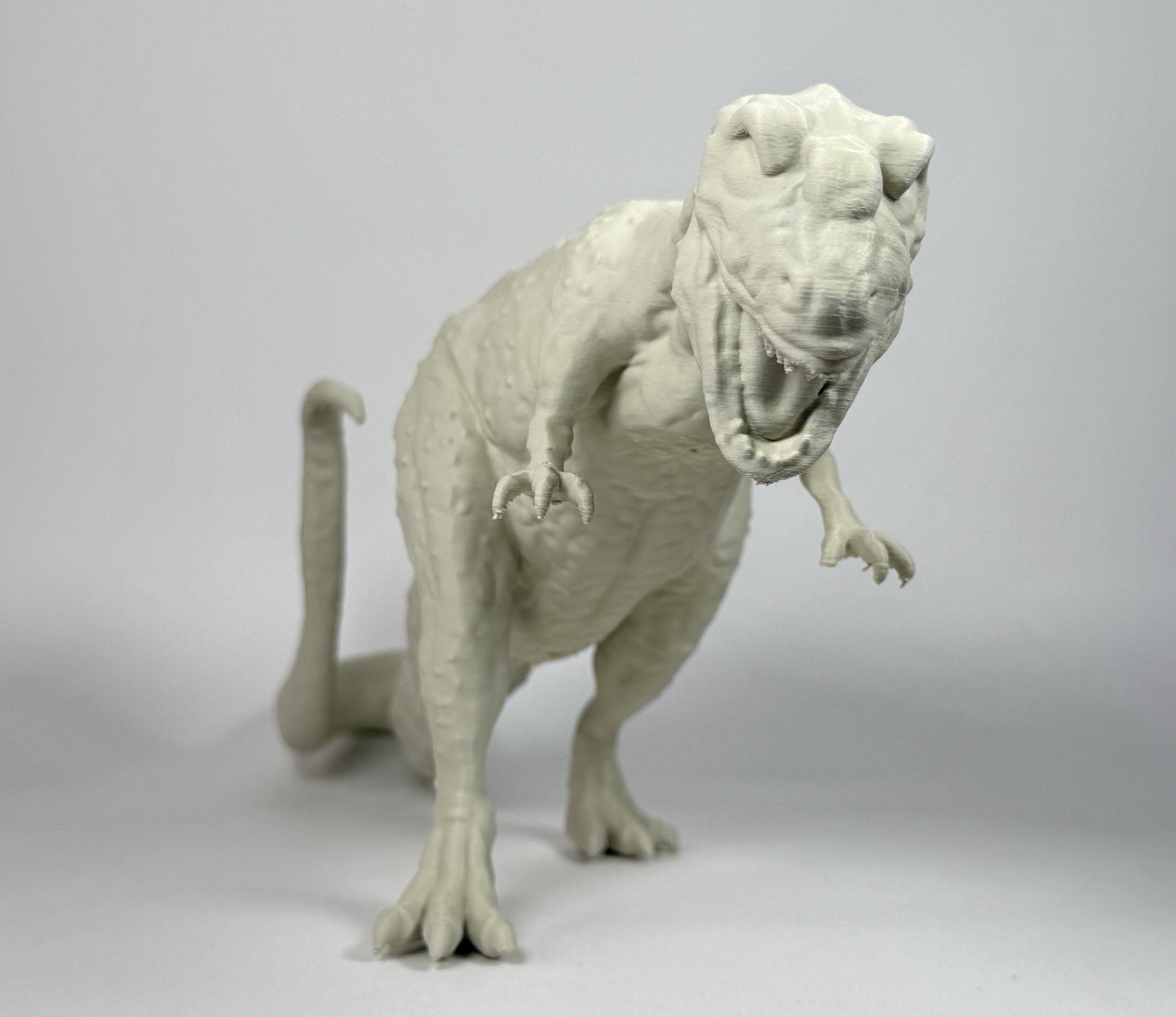 12 Inch T-Rex Aurora Model Kit Style Paintable Toy Dinosaur
