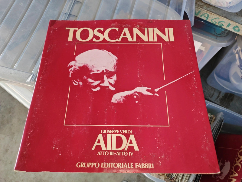 Dischi vinile 33 giri toscanini