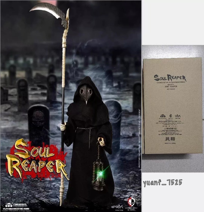 Modellino COOMODEL NS005 DIE-CAST ALLOY NIGHTMARE DEATH SOUL REAPER 1/6 regalo