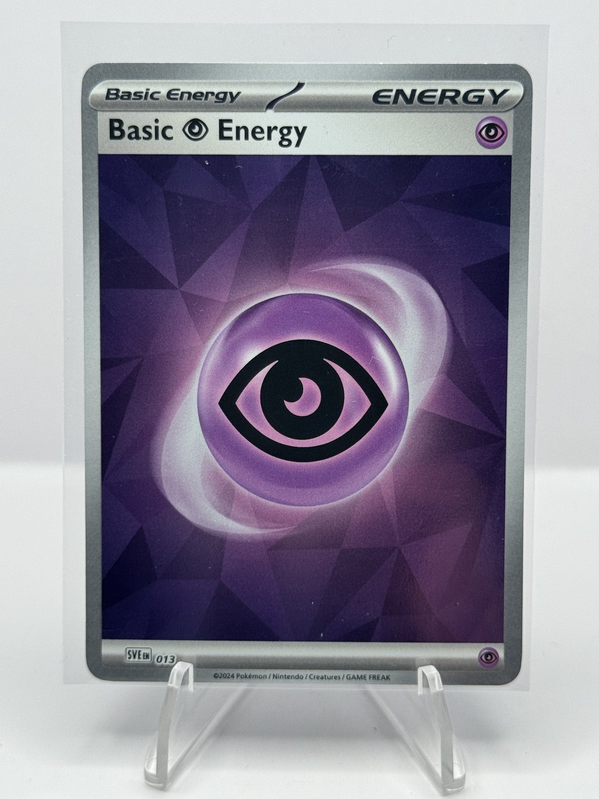 Basic Psychic Energy 013 Energie Scarlatte e Viola holo 2024 Pokemon TCG