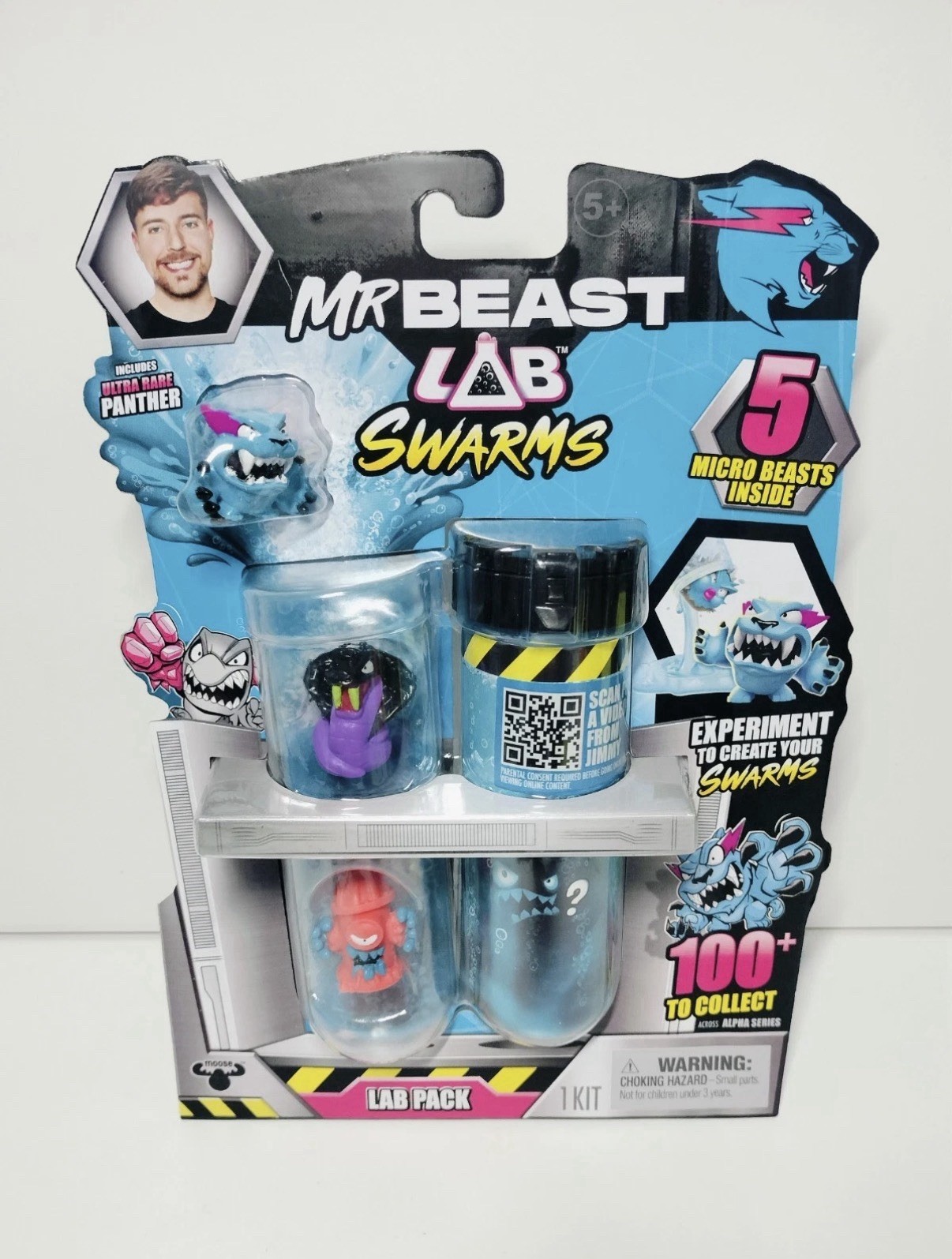 MrBeast Lab Swarms Figure Pack Moose Toys New Sealed