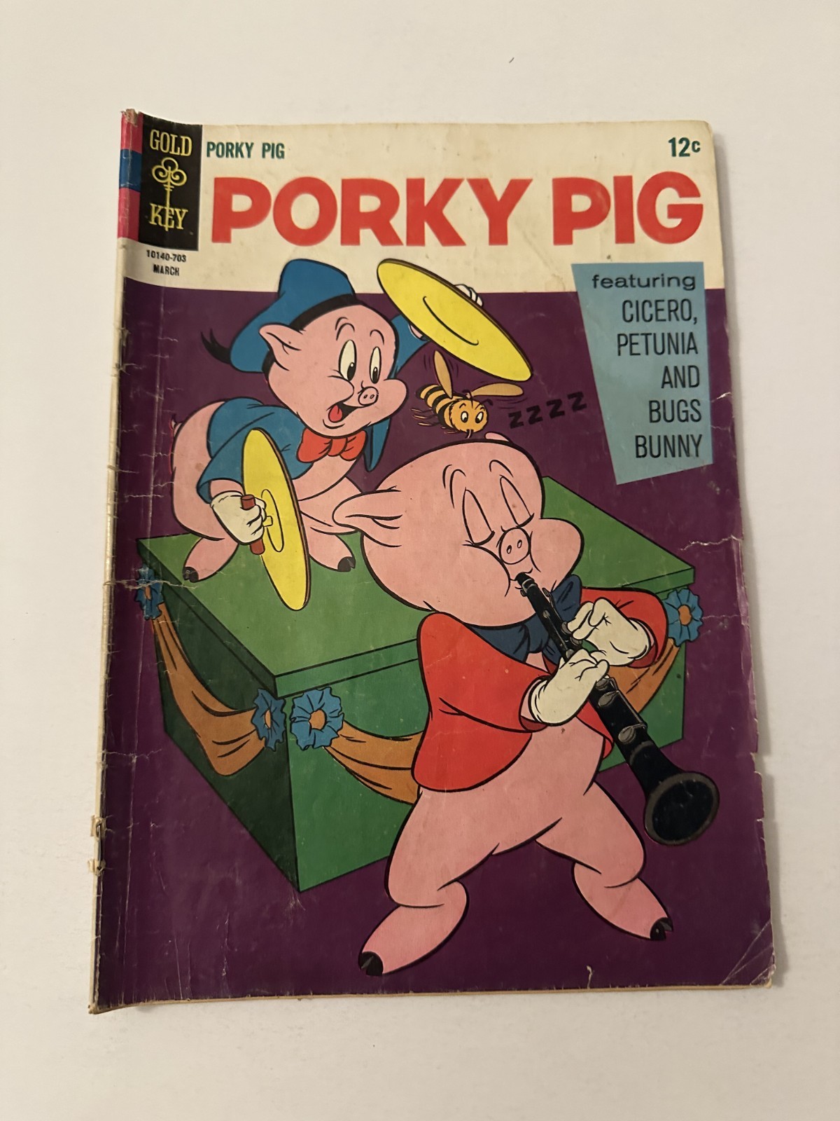 Porky Pig #11 (1967) Genie Story Swami Golden Salt Gold Key