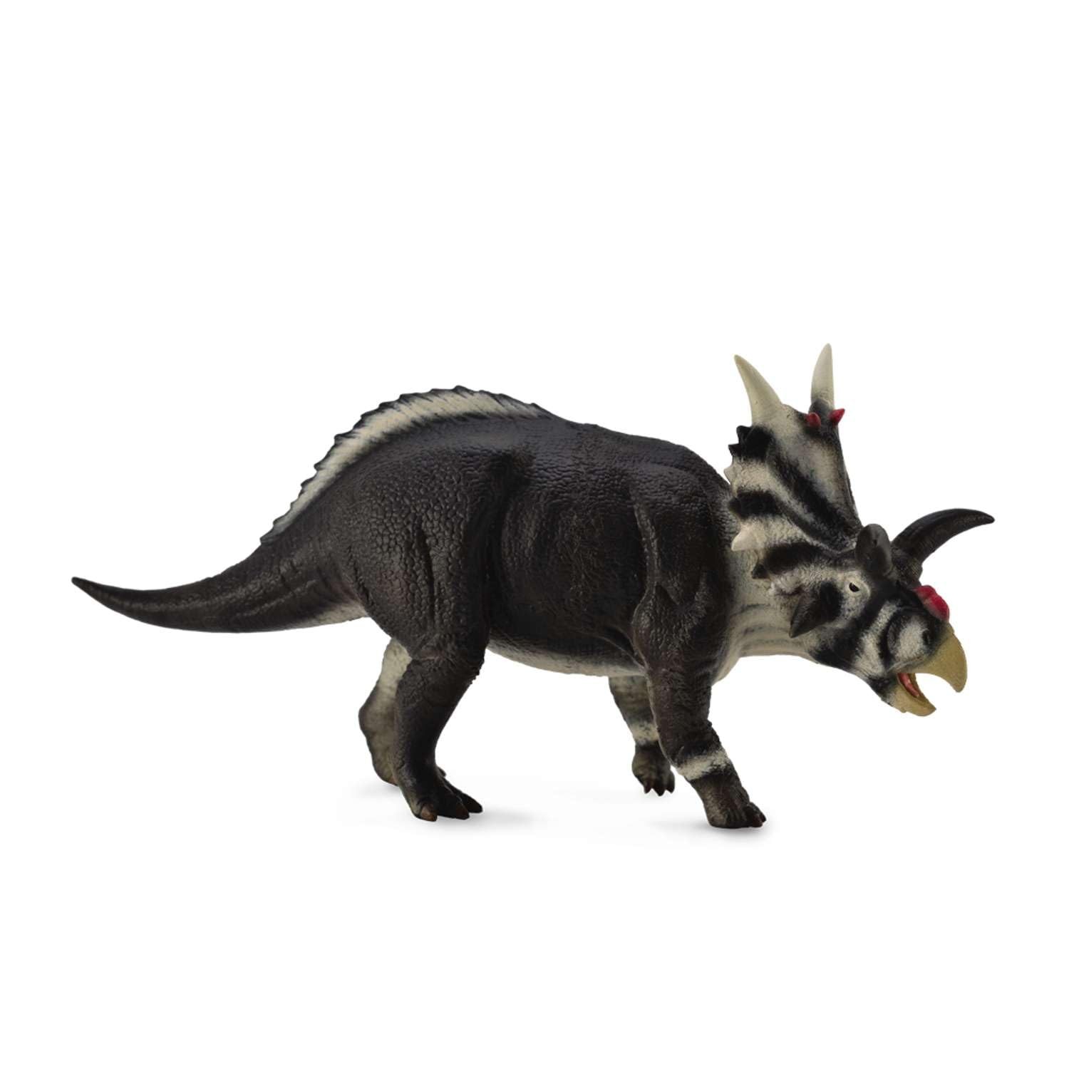 Xenoceratops Lungo 13 cm Alto 6 cm Dinosauri Creature Preistoriche - Marrone