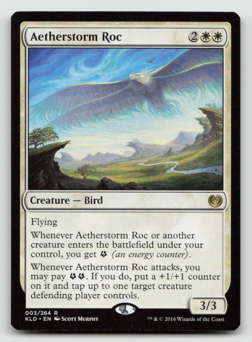 Magic: The Gathering Aetherstorm Roc 3 Kaladesh quasi nuovo