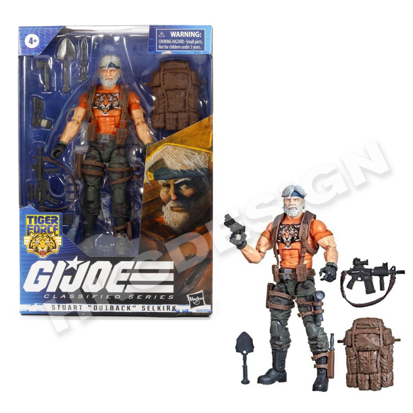 G.I. Action figure Joe Classified TIGER FORCE OUTBACK 6" NUOVO 2022 ARAH Target