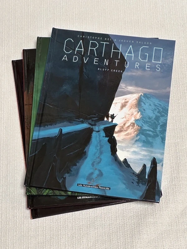 BD - Carthago Adventures (tomes 1 2 3 5)