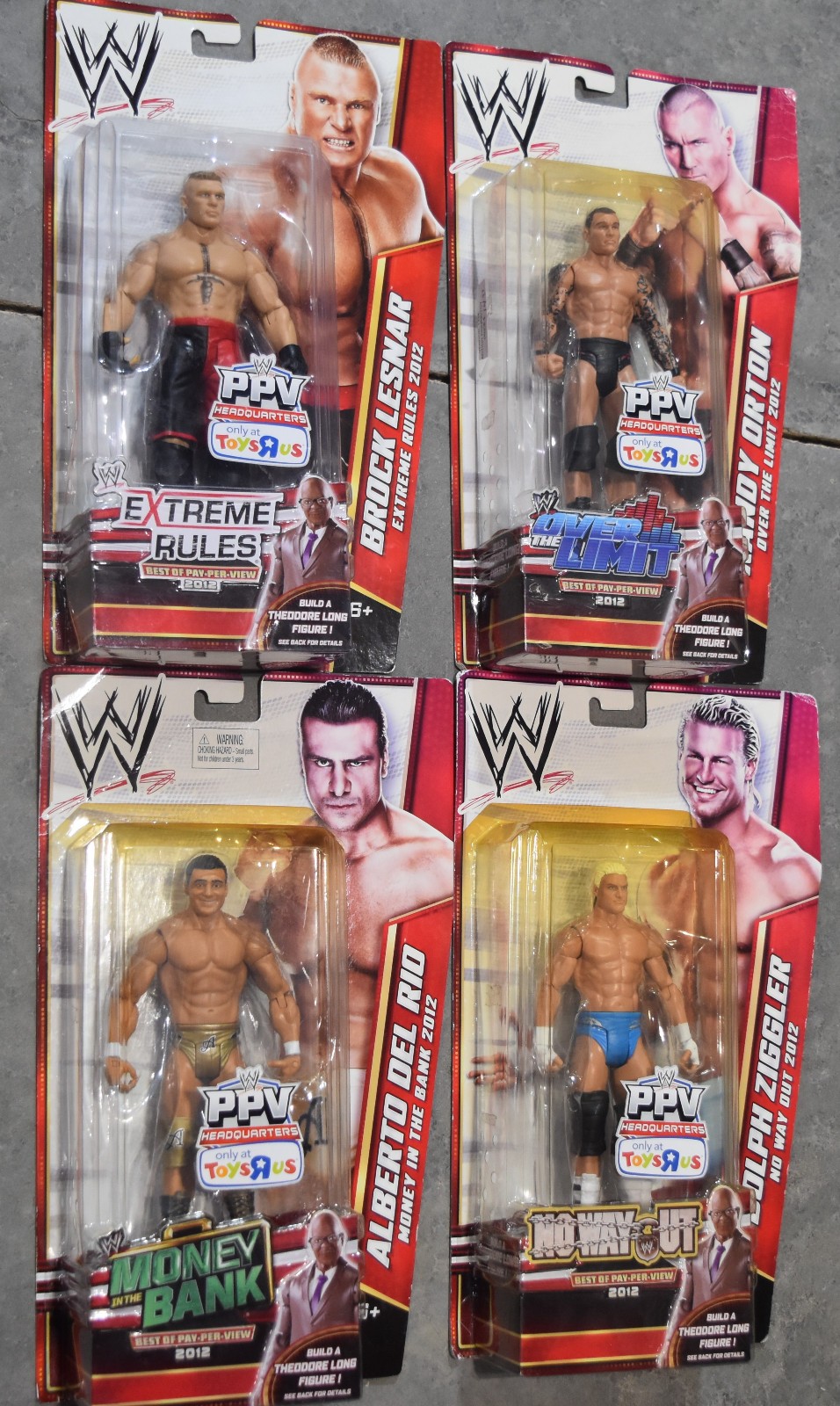 WWE Mattel - Theodore Long - Costruisci una figura - BAF - Teddy Long nuovo sigillato