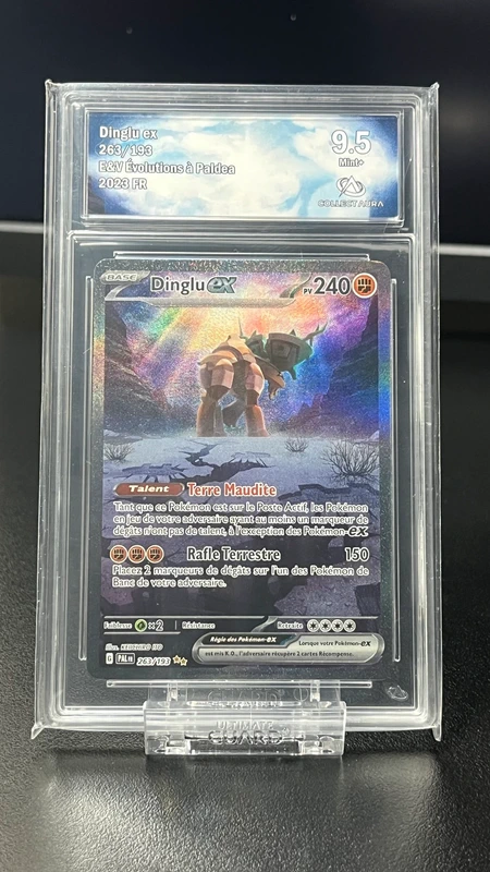 Dinglu EX 263/193 CA9.5 FR Évolutions à Paldea (carte gradée Pokémon)