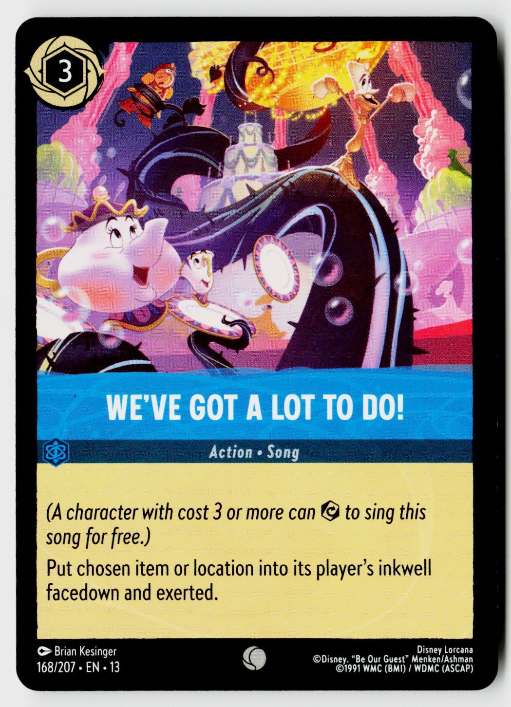 We've Got a to Do! Common Disney Lorcana TCG Attack of the Vine! 168/207 NM