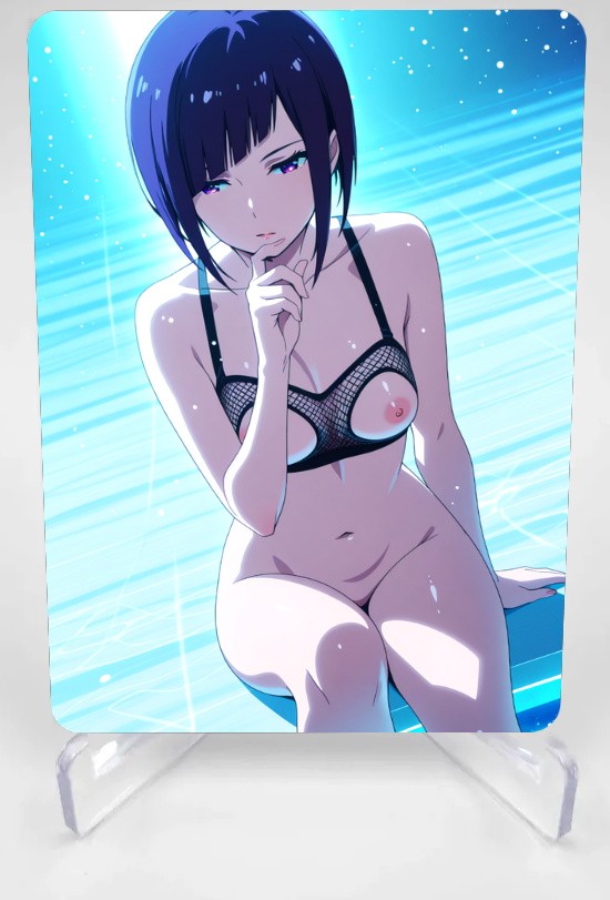 Stampa artistica anime Ranko Mannen - Card/4x6/5x7 Waifu da collezione AMW-RAN-01