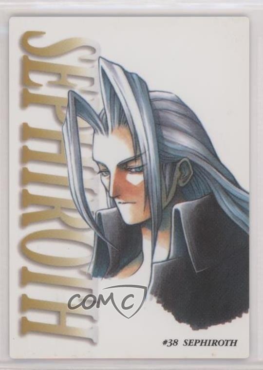 1997 Bandai Final Fantasy VII Carddass Masters Sephiroth #38 0q9m