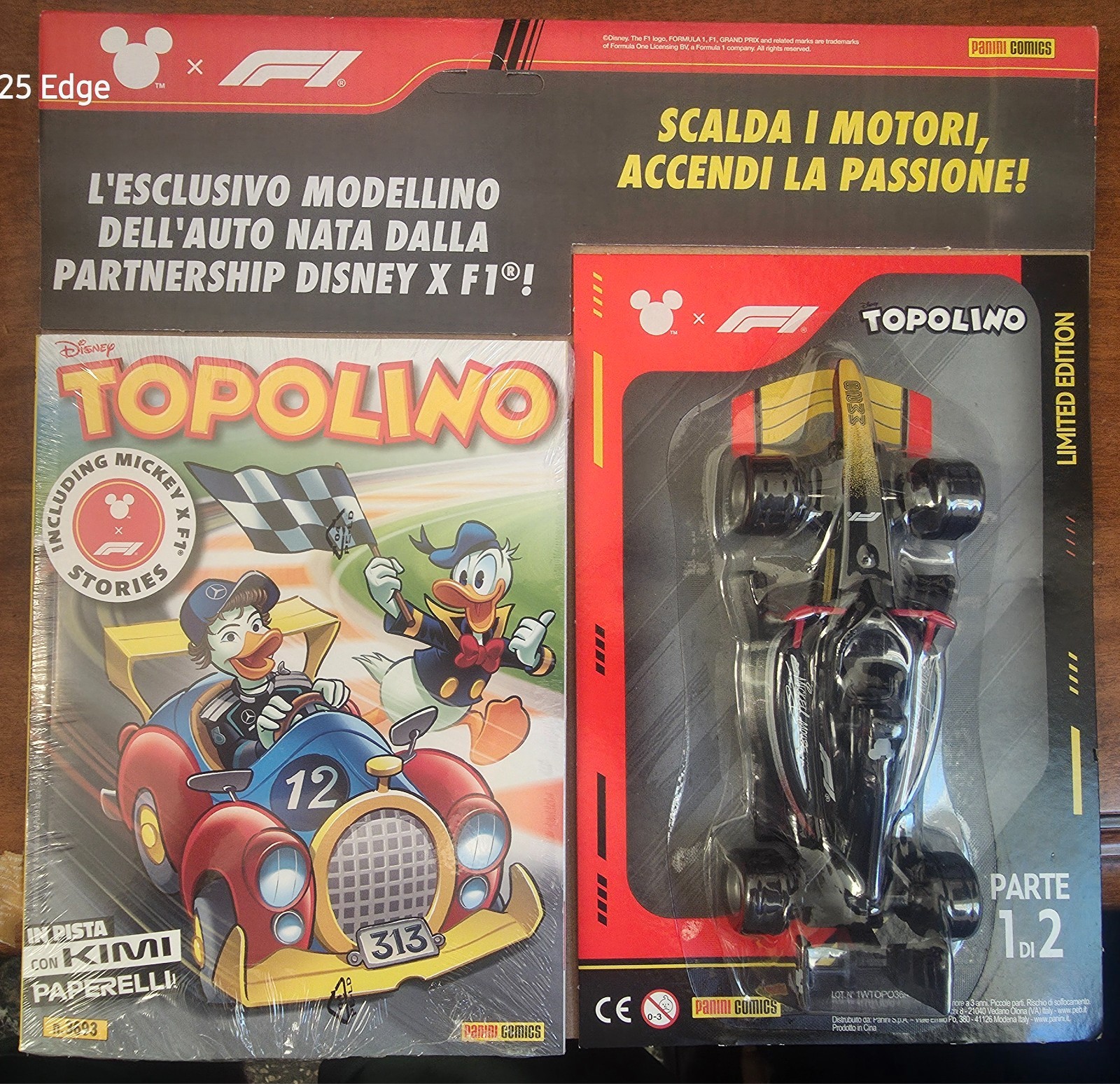 Topolino x FORMULA 1 Edition limited parte 1