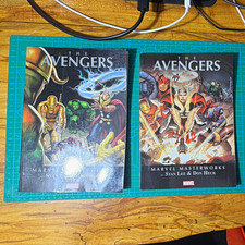 Marvel Masterworks The Avengers di Stan Lee Hulk Thor graphic novel a colori 1 e 2