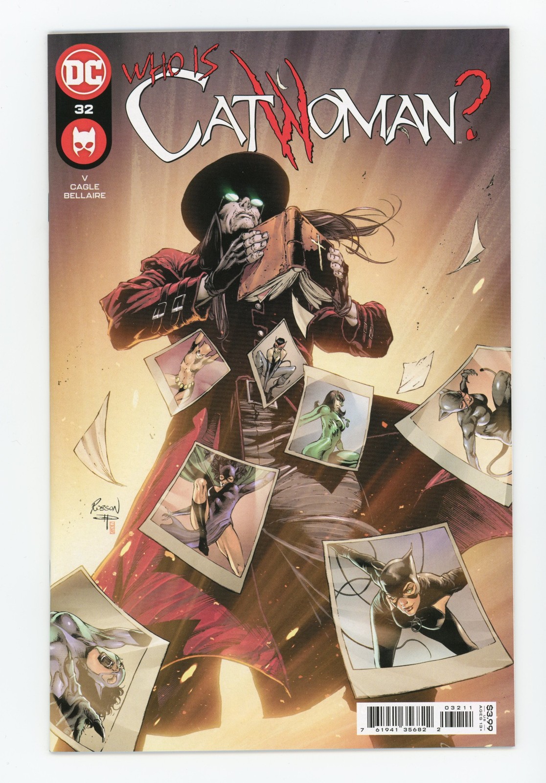 Catwoman #32 quasi nuovo + 2021 Robson Rocha copertina A DC Comics