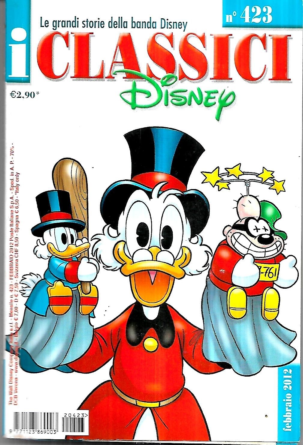 Classici Walt Disney Disney Company 423 (feb  2012): ottimo +++