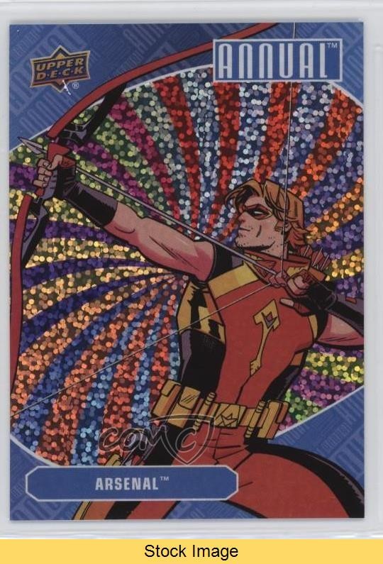 2023-24 Upper Deck DC Annuale Colore Ruota Sparkle Arsenal #8 LEGGI 1je9