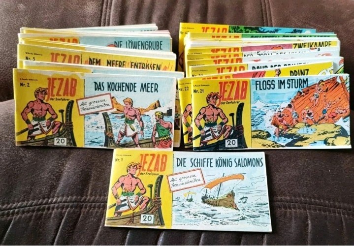 JEZAB Il Navigatore 1-42 Piccolo fumetto completo, Melzer/Hethke anni 70/80