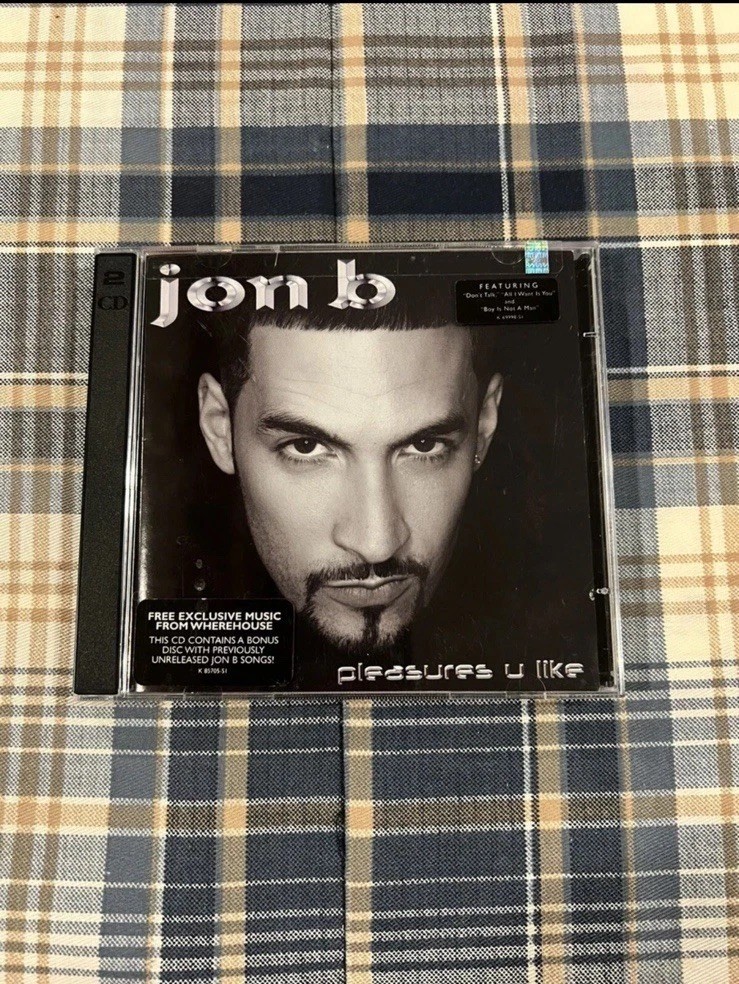 Jon B. Pleasures U Like Wherehouse R&B/Soul CD Edizione Deluxe Bonus Tracks