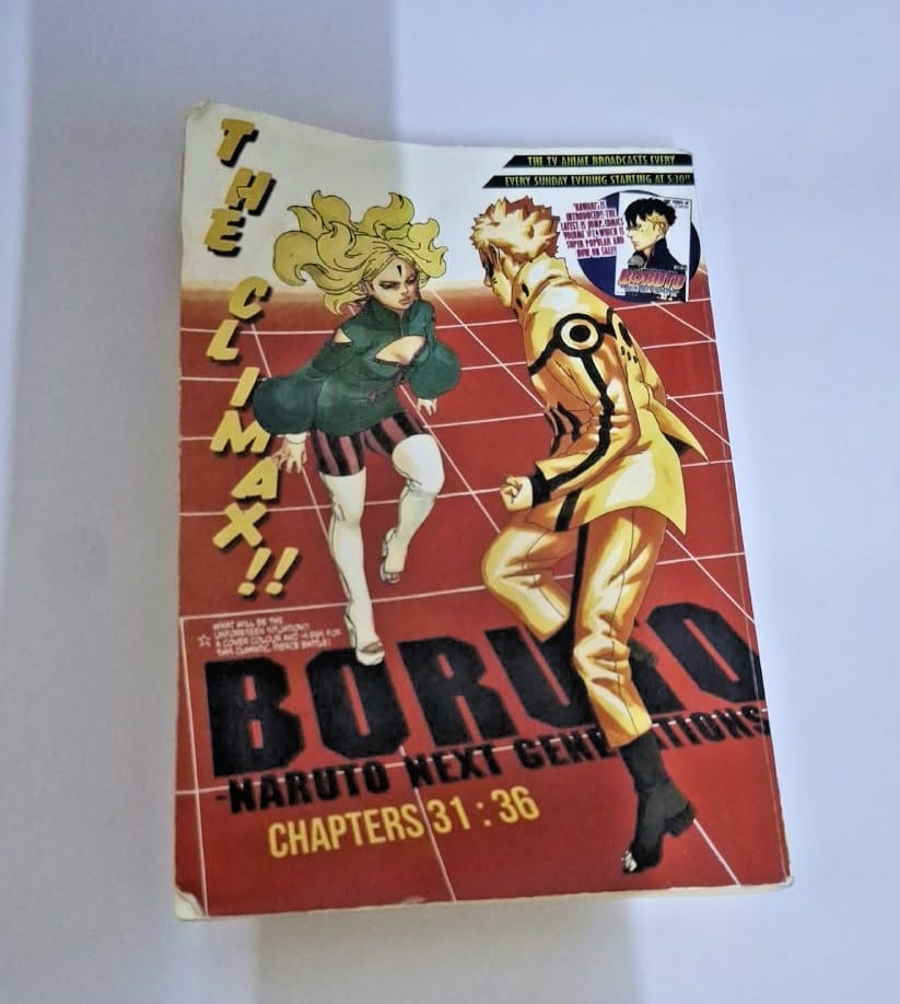 Boruto: Naruto Next Generations manga brossura inglese capitoli 31-36