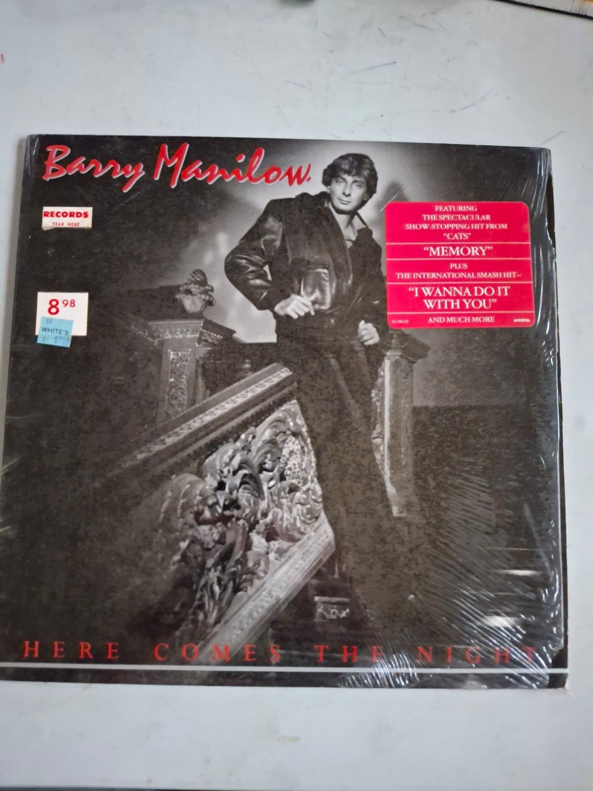 Barry Manilow - Here Comes the Night LP 12" 33 RPM Arista AL 9610 (1982)