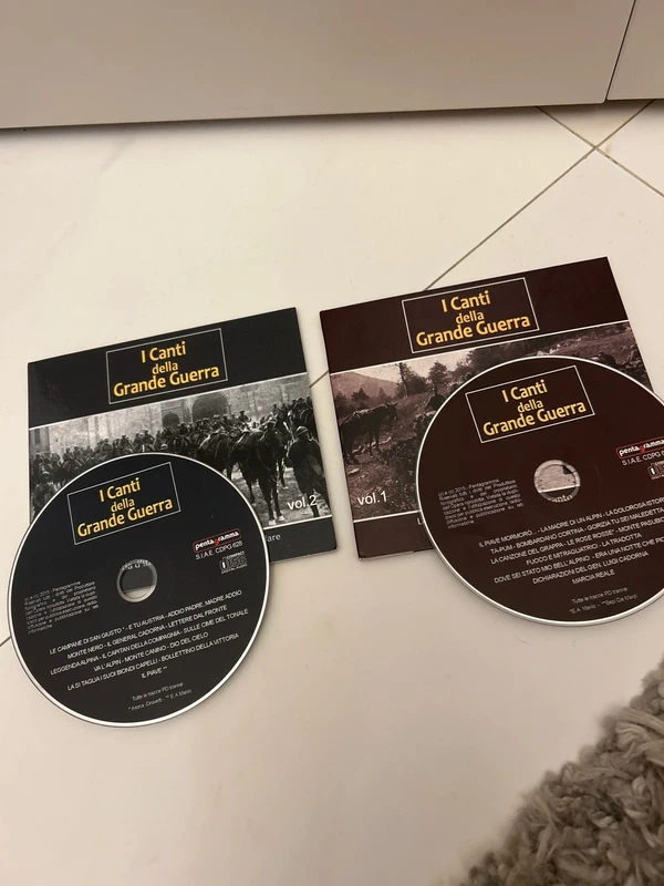 cd i canti degli alpini