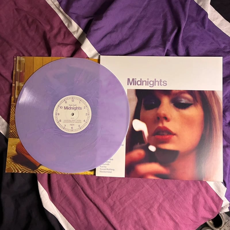 Taylor Swift - midnights lavender / target vinyl