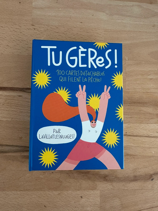 livre « Tu gères » développement personnel et affirmations positives