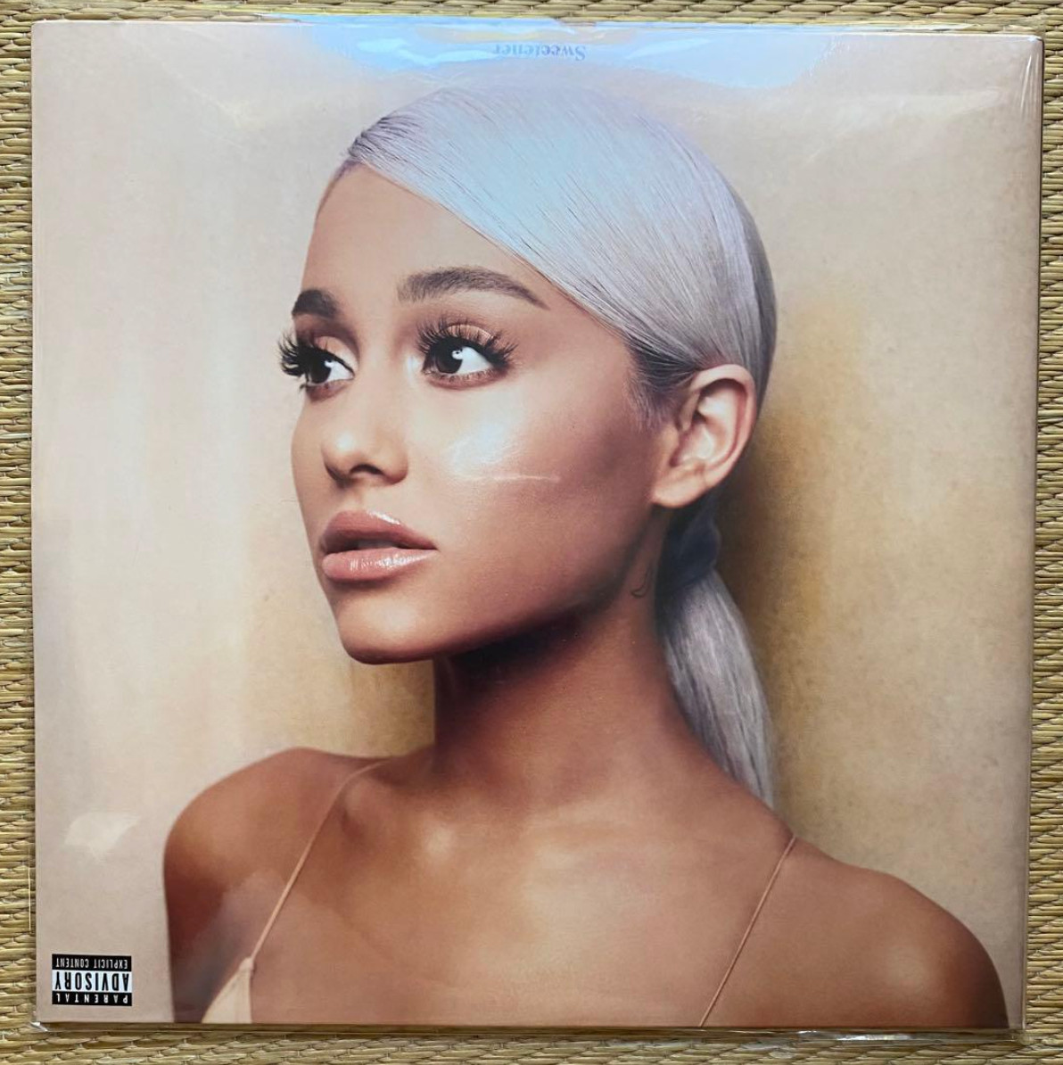 Ariana Grande SWEETENER Eternal Sunshine Tour Exclusive Vinyl Pink/Orange Burst
