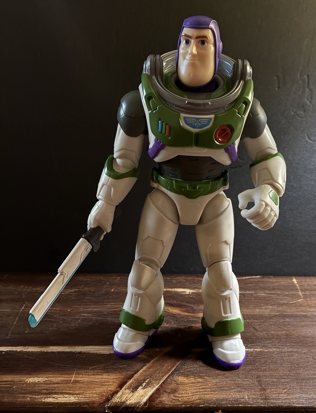 Mattel Lightyear Movie 12 pollici Buzz Lightyear personaggio luci e suoni completo