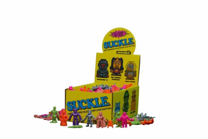SUCKLE SERIE 2 SET COMPLETO DI TUTTE LE 100 MINIFIGURE IN VINILE SUCKLORD SUCKADELIC