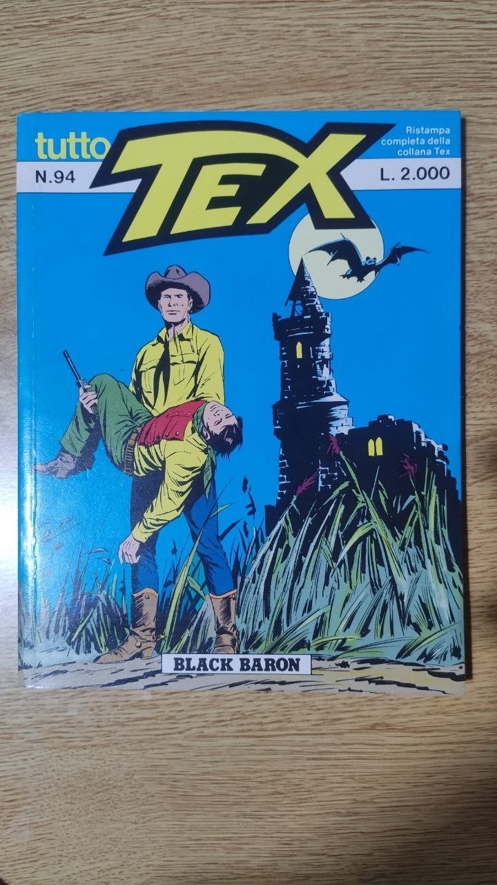Tutto Tex n. 94 – Black Baron – Sergio Bonelli Editore, 1991