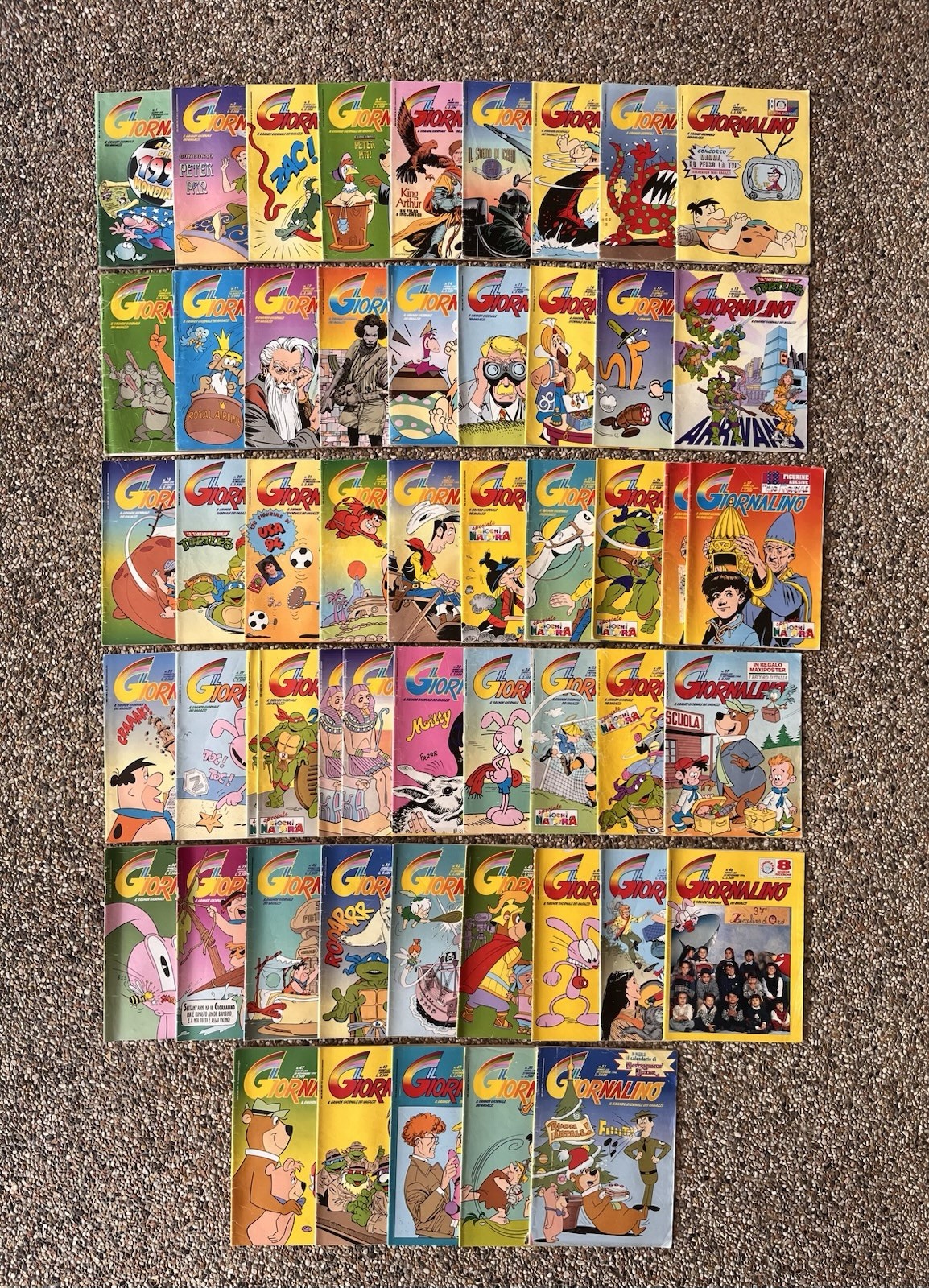 Il Giornalino 1994 numeri 1 - 51 (mancante n. 33) + Raccoglitori e schede