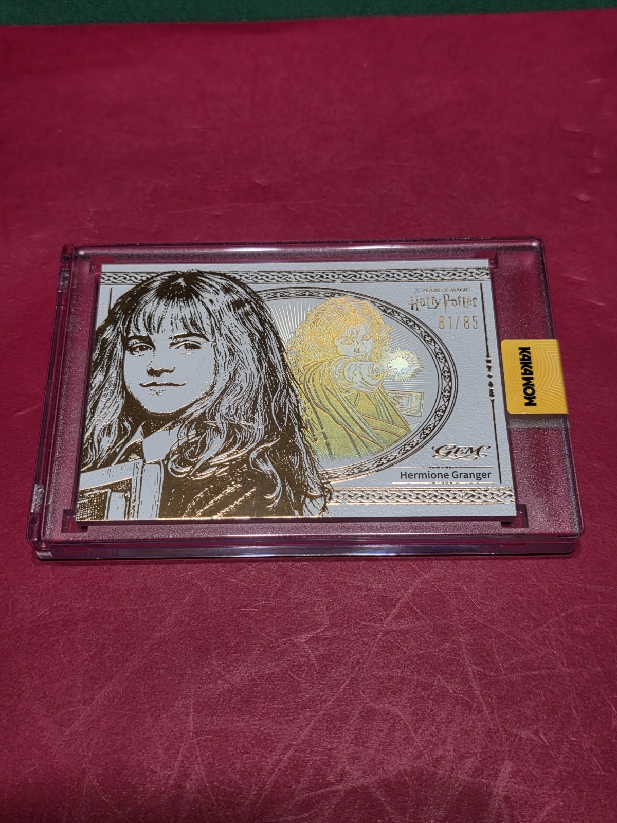 2026 KAKAWOW HARRY POTTER 25° GIOIELLO Hermione Granger MOMENTI INCORNICIATI FS-03 #81/85